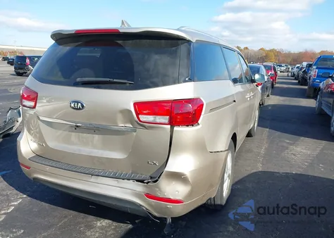 2016 Kia Sedona Lx from USA, damaged, VIN KNDMB5C14G6195170